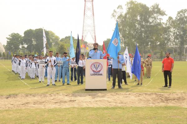 Oath Taking ceremony in The 15th Annual Athletic meet of Guru Angad Dev Veterinary and Animal Sciences University (GADVASU) 18th April, 2023